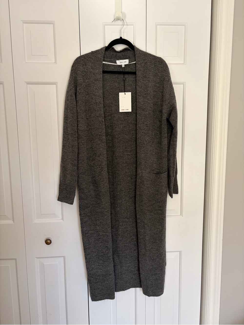 Long Grey Cardigan